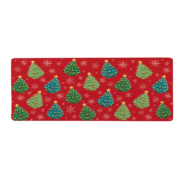 Plow & Hearth Twas The Night Nostalgia Christmas Tree Anti-Fatigue Mat 40"x20"