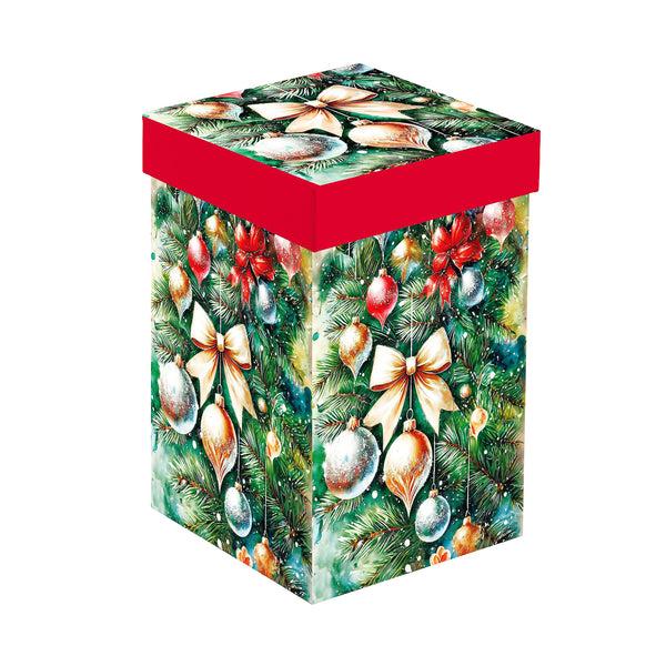 Plow & Hearth Twas The Night Travel Cup Ceramic Perfect Cup Tree With Ornaments 17oz Gift Box