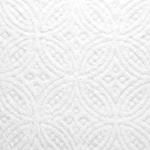 Plow & Hearth Twin Wedding Ring Tufted Chenille Bedspread