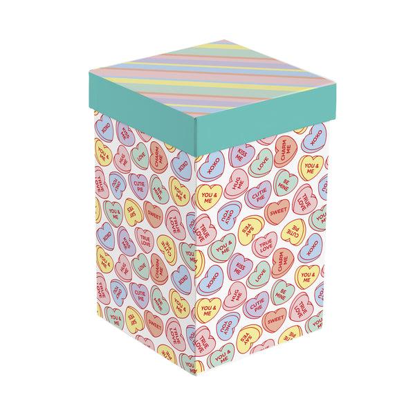 Plow & Hearth Valentine's Day Ceramic Perfect Cup Candies 17oz Gift Box