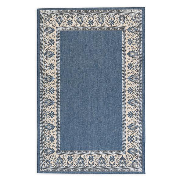 Plow & Hearth Veranda Border Indoor/Outdoor Rug 2' X 3'7"