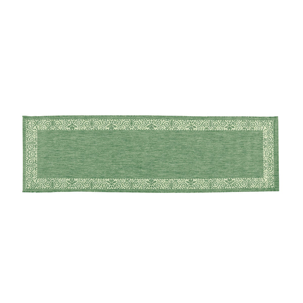 Plow & Hearth Veranda Border Indoor/Outdoor Runner 2'3"x 7'10"