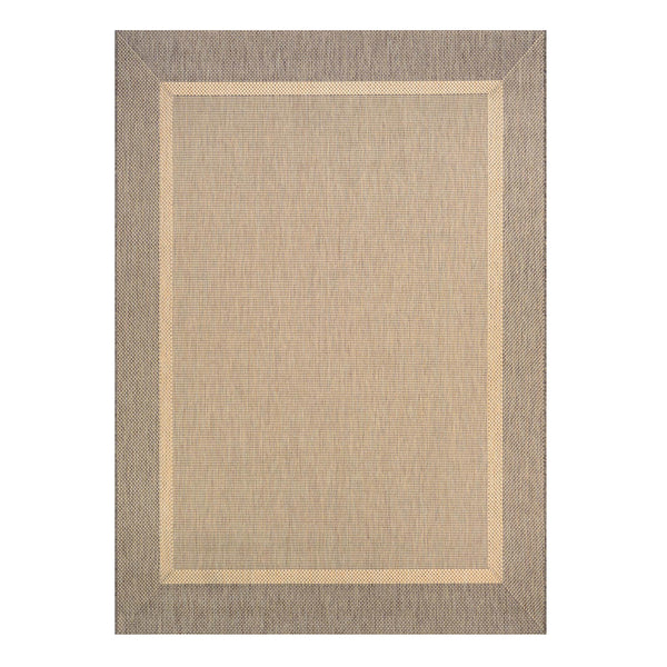 Plow & Hearth Veranda Framework Indoor/Outdoor Polypropylene Rug 7'9" X 10'9"