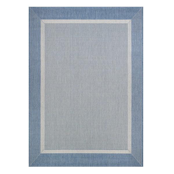 plow & hearth Veranda Framework Indoor/Outdoor Polypropylene Rug 5'3" x 7'6"