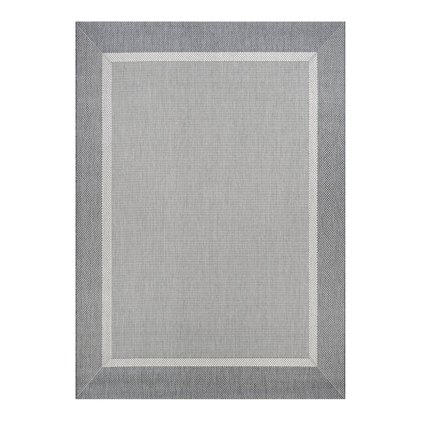 Plow & Hearth Veranda Framework Indoor/Outdoor Polypropylene Rug 3'9" X 5'5"