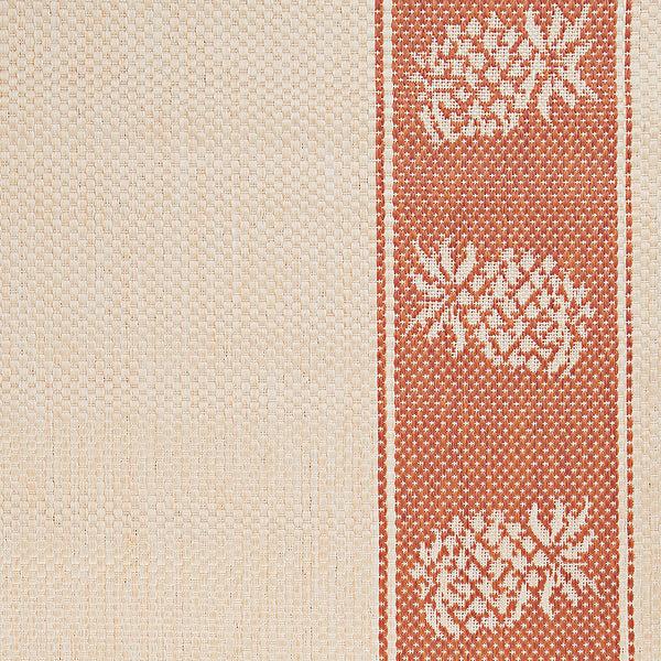 Plow & Hearth Veranda Pineapple Indoor/Outdoor Polypropylene Runner 2'3" X 11'9"