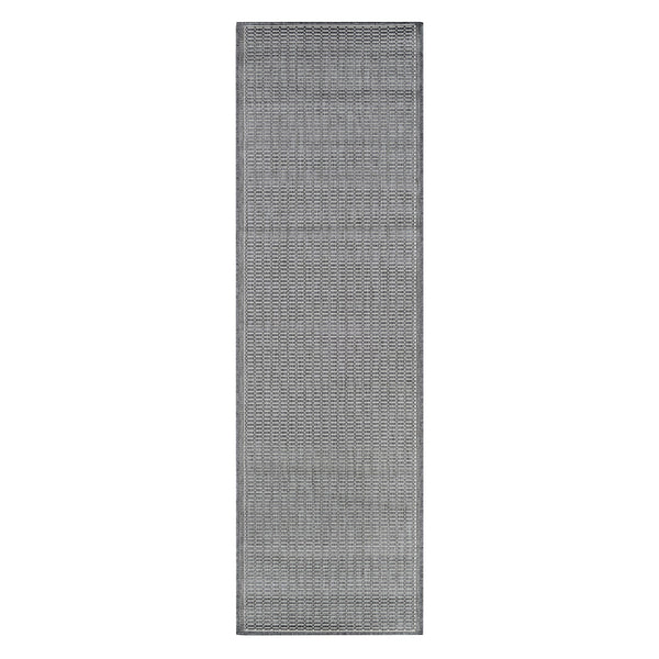 Plow & Hearth Veranda Textured Indoor/Outdoor Polypropylene Rug 2'3" X 11'9" Runner