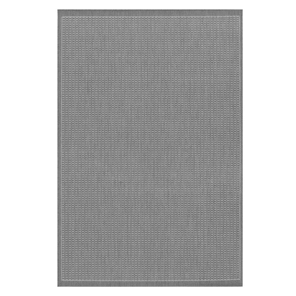 Plow & Hearth Veranda Textured Indoor/Outdoor Polypropylene Rug 5'10" X 9'2"