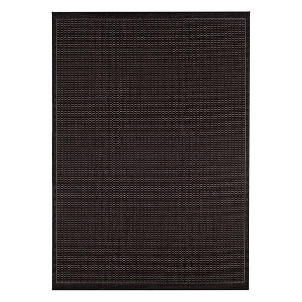 plow & hearth Veranda Textured Indoor/Outdoor Polypropylene Rug 3'9" x 5'5"