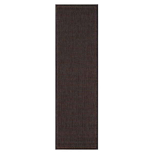 plow & hearth Veranda Textured Indoor/Outdoor Polypropylene Rug 2'3" x 11'9" Runner