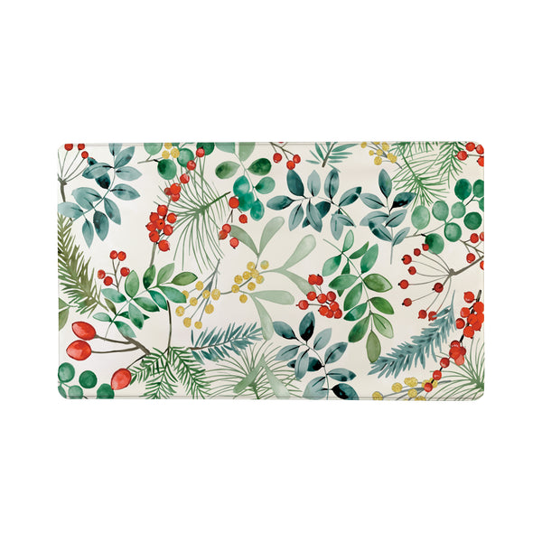 Plow & Hearth VivaStyle Festive Foliage Anti-Fatigue Mat 30"x18”
