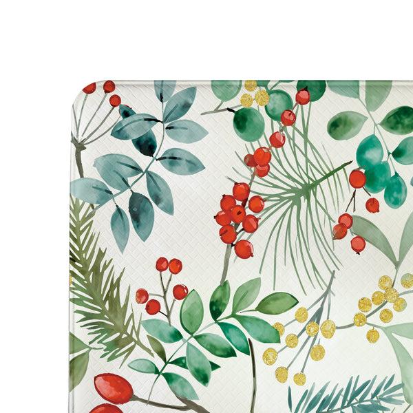 Plow & Hearth VivaStyle Festive Foliage Anti-Fatigue Mat 30"x18”