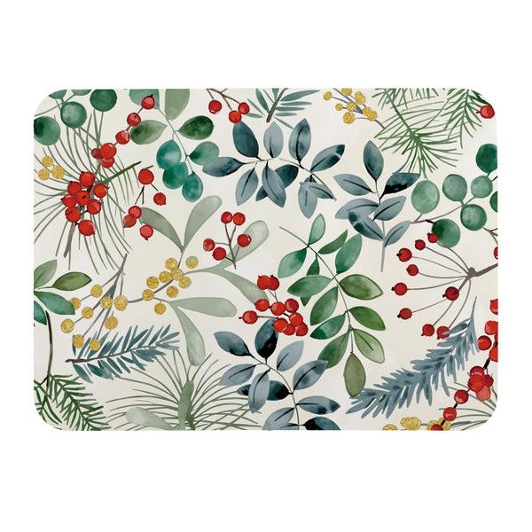 Plow & Hearth VivaStyle Festive Foliage Drying Mat 20"x15”