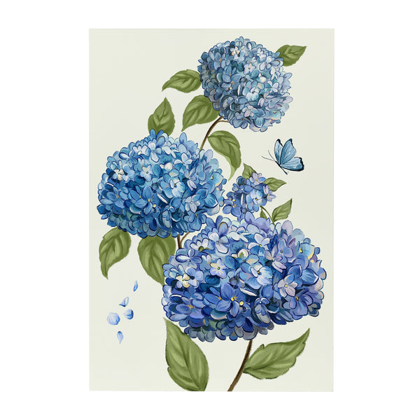 Plow & Hearth VivaStyle Indoor Wall Decor Hydrangea Haven 16" L X 24" H