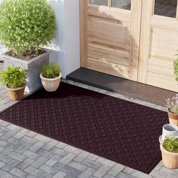 plow & hearth WaterHog Cordova 4'x6' Indoor Outdoor Doormat