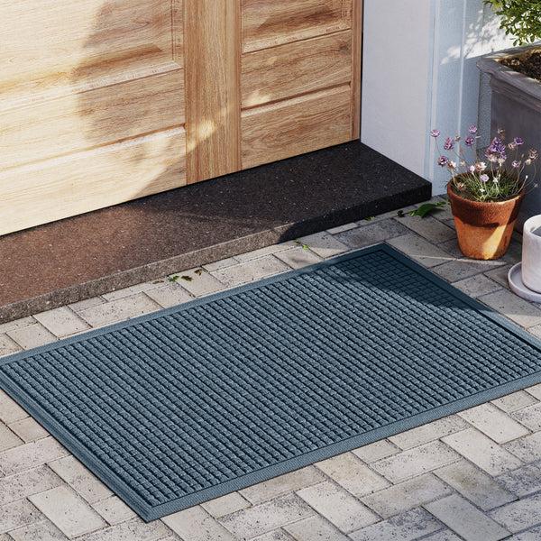 Plow & Hearth Waterhog Indoor/Outdoor Cubes Doormat 2' X 3'