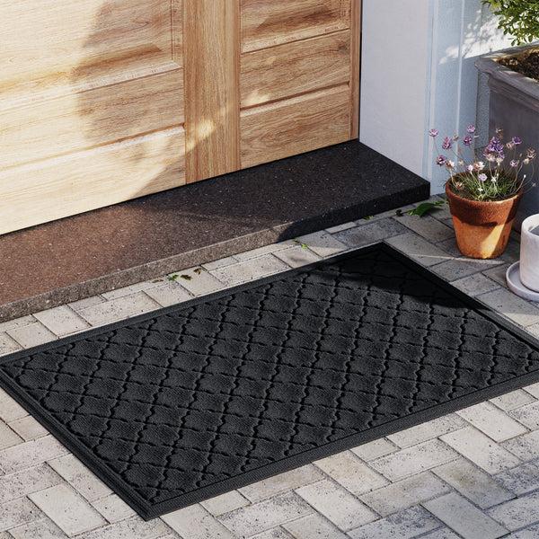 Plow & Hearth Waterhog Indoor/Outdoor Geometric Doormat 2' X 3'