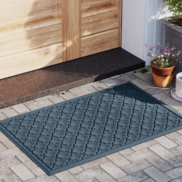 Plow & Hearth Waterhog Indoor/Outdoor Geometric Doormat 20" X 30"