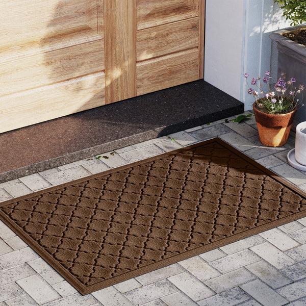 Plow & Hearth Waterhog Indoor/Outdoor Geometric Doormat 20" X 30"