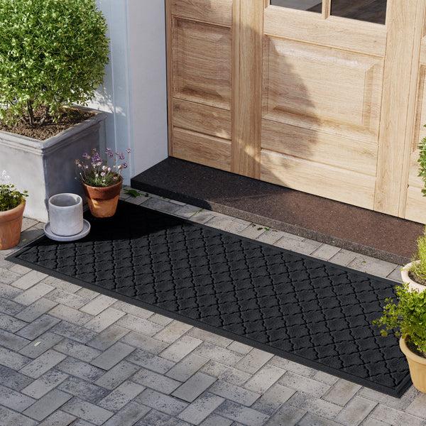 Plow & Hearth Waterhog Indoor/Outdoor Geometric Doormat 22" X 60"