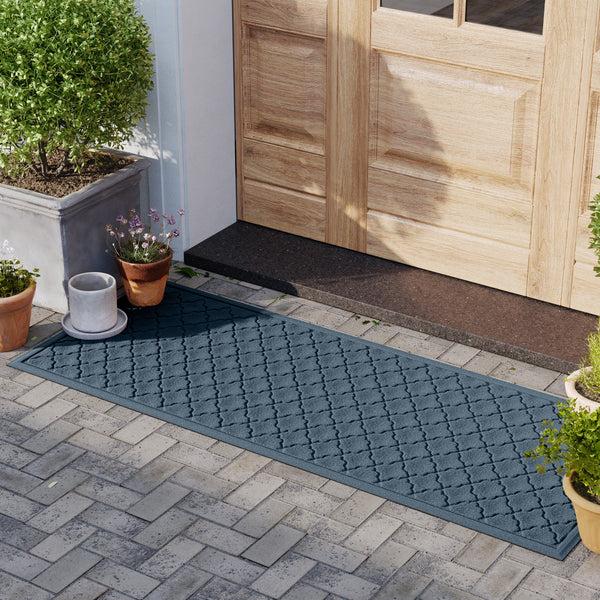 Plow & Hearth Waterhog Indoor/Outdoor Geometric Doormat 3' X 7'