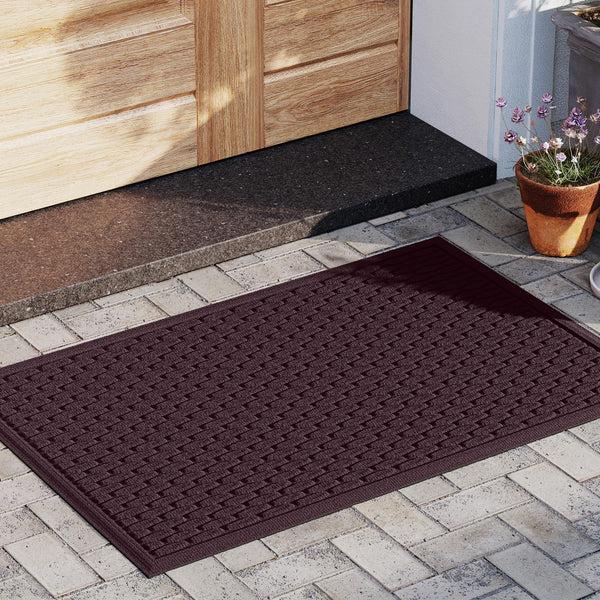 plow & hearth Waterhog Indoor/Outdoor Hampton Doormat 2' x 3'