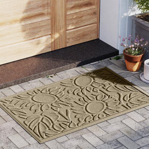 plow & hearth WaterHog Sunshine Day Indoor/Outdoor Door Mat 2'x3'