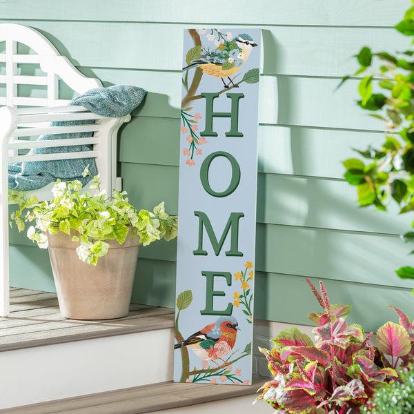 Plow & Hearth What She Shed Garden Decor Porch Leaner "HOME" 10.75" L X 46" H