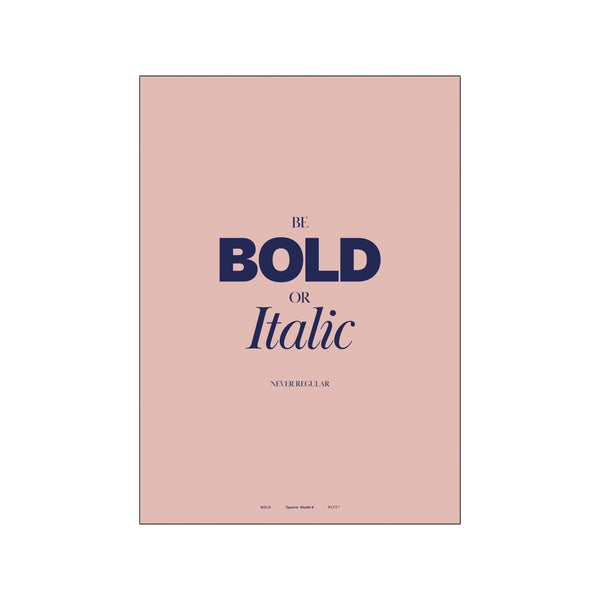 plty Accolade - Be Bold