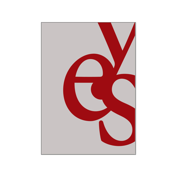 plty Be youself - YES (red)