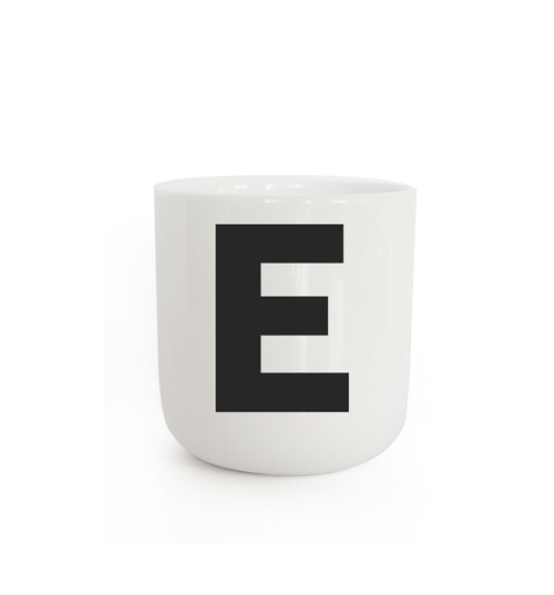 plty Classic letter - E (Mug)