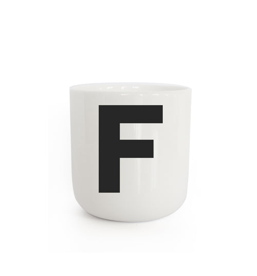plty Classic letter - F (Mug)