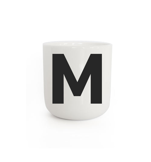 plty Classic letter - M (Mug)