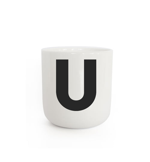 plty Classic letter - U (Mug)