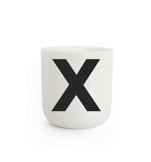 plty Classic letter - X (Mug)