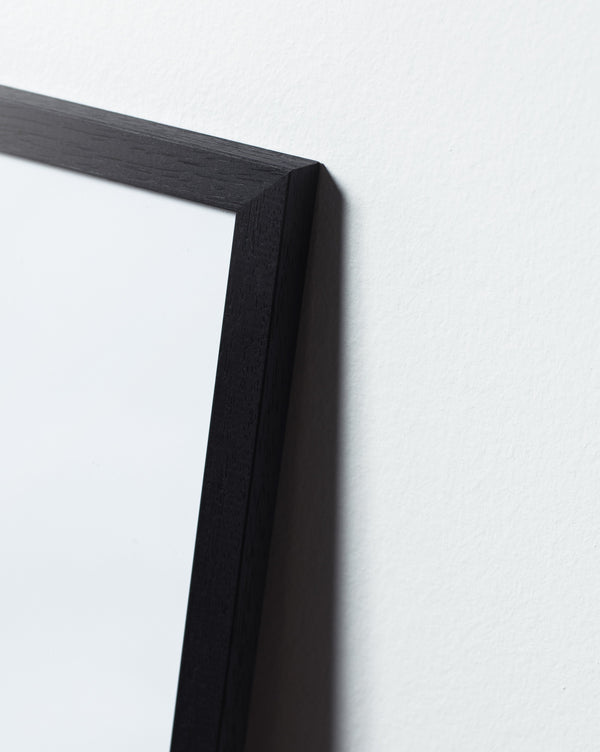 Plty Frame - Black Wood