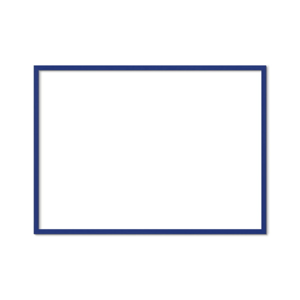 Plty Frame - Blue Wood