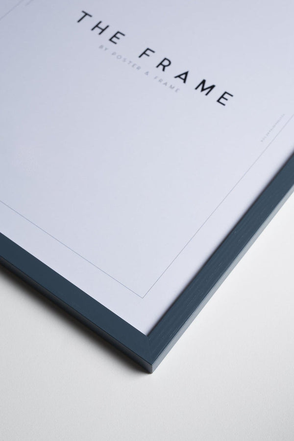 plty Frame - Indian Teal Petroleum Wood