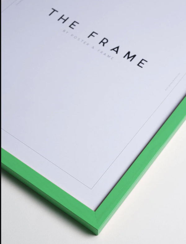 plty Frame - Mint Green Wood