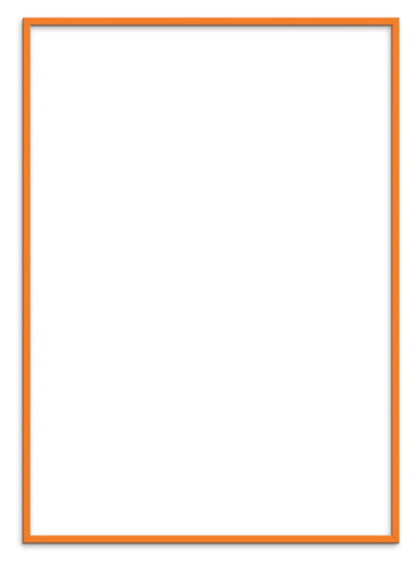 Plty Frame - Orange Wood