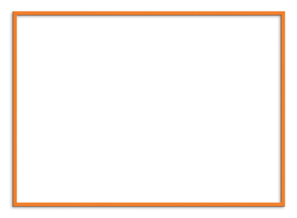 Plty Frame - Orange Wood