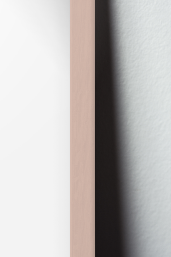 Plty Frame - Pink Wood