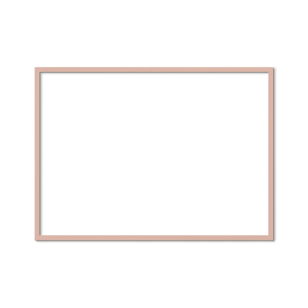 Plty Frame - Pink Wood