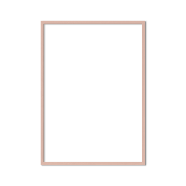 Plty Frame - Pink Wood
