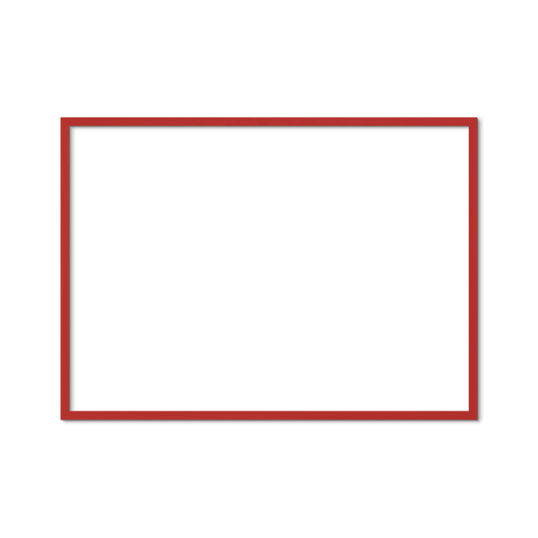 Plty Frame - Red Wood