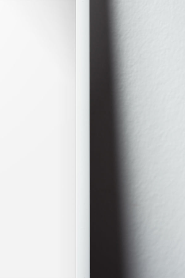 Plty Frame - White Aluminum