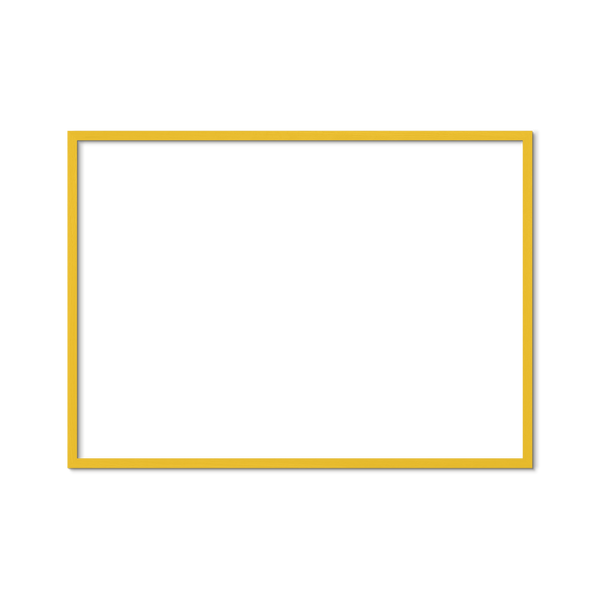 Plty Frame - Yellow Wood