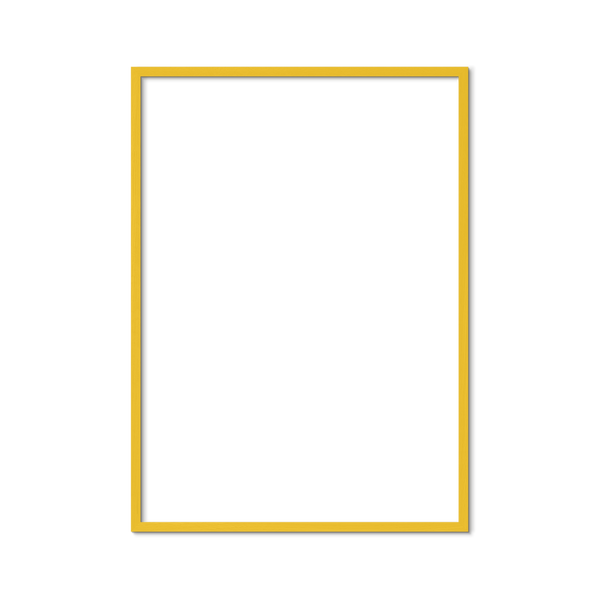 Plty Frame - Yellow Wood
