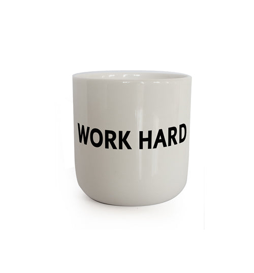 plty In real life - WORK HARD (Mug)