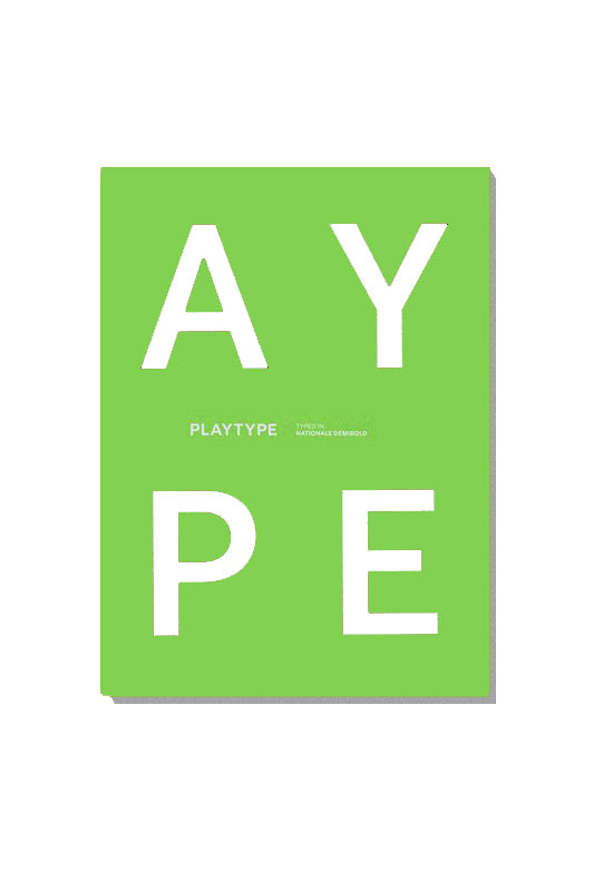 plty PLTY Notepad - Neon Green